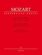 Mozart: Quartette Fur Flöte, Violine, Viola und Violoncello KV 285