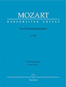 Mozart: Der Schauspieldirektor KV 486 (Vocalscore)