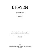 Haydn: Stabat Mater Hob XXbis (Viool 1)