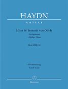 Haydn: Missa St. Bernardi von Offida Hob.XXII:10 Heilig-Messe