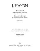 Haydn: Piano Concerto D major Hob. XVIII:11