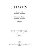Haydn: Concerto for Violoncello and Orchestra in C major Hob.VIIb:1