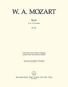 Mozart: Kyrie D minor K. 341 (368a) (Set)