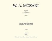 Mozart: Kyrie D minor K. 341 (368a) (Orgel)