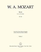 Mozart: Kyrie D minor K. 341 (368a) (Viool 1)