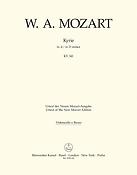 Mozart: Kyrie D minor K. 341 (368a) (Cello)