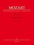Mozart: Kyrie D minor K. 341 (368a) (Partituur)