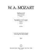 Mozart: Symphony no. 41 C major K. 551 Jupiter Symphony (Kontrabas)