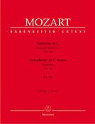 Mozart: Symphony no. 41 C major K. 551 Jupiter Symphony (Partituur)