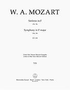 Mozart: Symphony no. 18 F major K. 130
