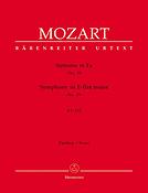 Mozart: Symphony no. 19 E-flat major K. 132