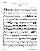 Mozart: Symphony no. 20 D major K. 133