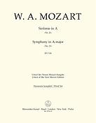 Mozart: Symphony no. 21 A major K. 134