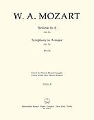 Mozart: Symphony no. 21 A major K. 134