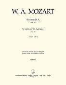 Mozart: Symphony no. 29 A major K. 201(186a)