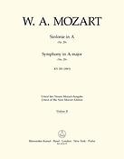 Mozart: Symphony no. 29 A major K. 201(186a)