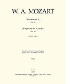 Mozart: Symphony no. 29 A major K. 201(186a)
