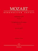Mozart: Sinfonie Nr. 30 D-Dur KV 202 (186b)