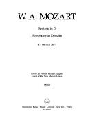 Mozart: Sinfonie D-dur - Symphony in D major (Set)