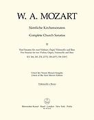 Mozart: Sämtliche Kirchensonaten Heft 2 (Cello)