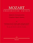 Mozart: Sämtliche Kirchensonaten Heft 2 (Partituur)