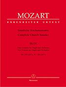 Mozart: Sämtliche Kirchensonaten Heft 3/4