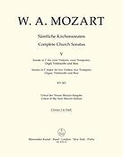 Mozart: Sämtliche Kirchensonaten Heft 5 (Klarinet/Trompet)