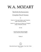 Mozart: Sämtliche Kirchensonaten Heft 5 (Viool 2)