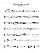 Mozart: Missa brevis G major K. 140 (235d) (Viool 1)