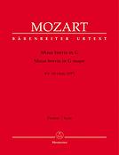 Mozart: Missa brevis G major K. 140 (235d)