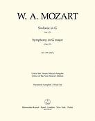 Mozart: Symphony no. 27 in G major K. 199 (161b)