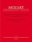 Mozart: Sechs Sonaten für Klavier (Cembalo) und Violine KV 26-31