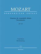 Mozart: Litaniae de venerabili altaris Sacramento KV 125
