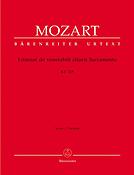 Mozart: Litaniae de venerabili altaris Sacramento KV 125