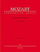 Mozart: Misericordias Domini K. 222 (205a)
