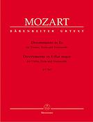 Wolfgang Amadeus Mozart: Divertimento E-flat major KV 563