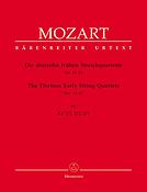 Wolfgang Amadeus Mozart: 13 Fruhe Streichquartetten 4