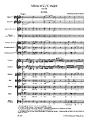 Mozart: Missa C major K. 258 (Set)