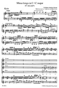 Mozart: Missa longa C major K. 262 (246a) (Blazers)