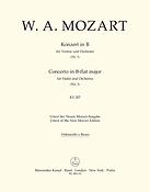 Mozart: Violinkonzert 1 in B-Flat Major KV 207 (Cello)