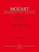 Mozart: Violinkonzert 1 in B-Flat Major KV 207 (Partituur)