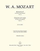 Mozart: Konzert für Klavier und Orchester Nr. 11 F-Dur KV 413 (387a)