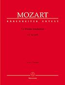 Mozart: Te Deum Laudamus KV 141 (66b) (Partituur)