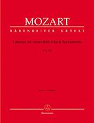 Mozart: Litaniae de venerabili altaris Sacramento in E-flat major K. 243