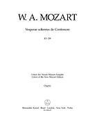 Mozart: Vesperae solennes de Confessore K. 339