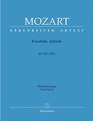 Mozart: Exsultate, jubilate K. 165 (158a)
