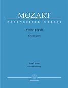 Mozart: Venite populi K. 260 (248a)