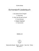 Eichendorff-Liederbuch , Teil I - VI (1965)