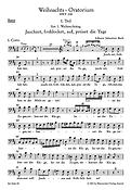 Bach: Weihnachtsoratorium BWV 248 (Bas)