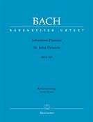 Bach: Johannes-Passion - St John Passion BWV 245 (Vocal Score)